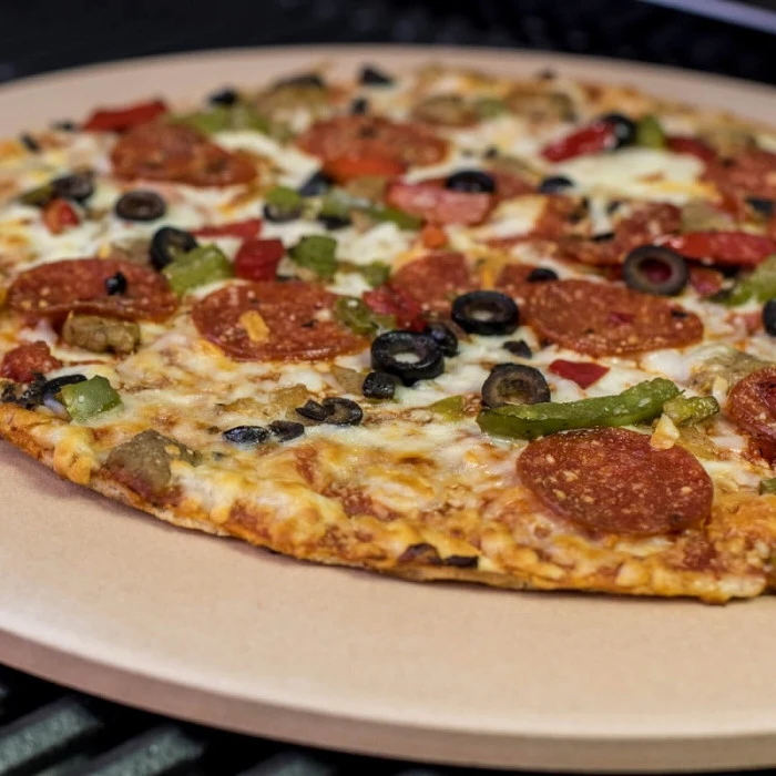 Kit Pierre à Pizza + Pelle à Pizza Pour Barbecue Char-Broil 5 Kit Pierre à Pizza + Pelle à Pizza Pour Barbecue Char-Broil – Image 5