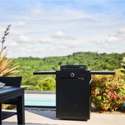 Pack Plancha à Gaz Forge Adour MODERN 45 Acier Noir + Chariot -Meilleur Endroit Barbecue 20230906 raviday forge adour pack modern 45