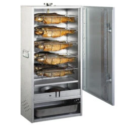 Fumoir Peetz Acier Aluminé Porte à Charnières - L 39 X P 28 X H 85 Cm 7 Fumoir Peetz Acier Aluminé Porte à Charnières - L 39 X P 28 X H 85 Cm -Meilleur Endroit Barbecue 630015 fumoir peetz acier alumine charnieres 85 39 28 rempli