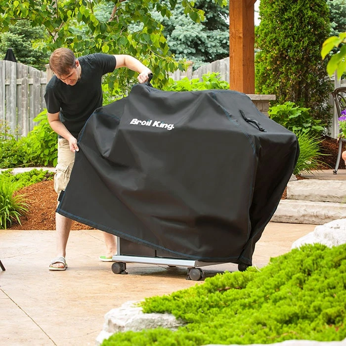 Housse Pour Barbecue Broil King 5 Brûleurs Regal 590 Et Imperial 590 2 Housse Pour Barbecue Broil King 5 Brûleurs Regal 590 Et Imperial 590 – Image 2