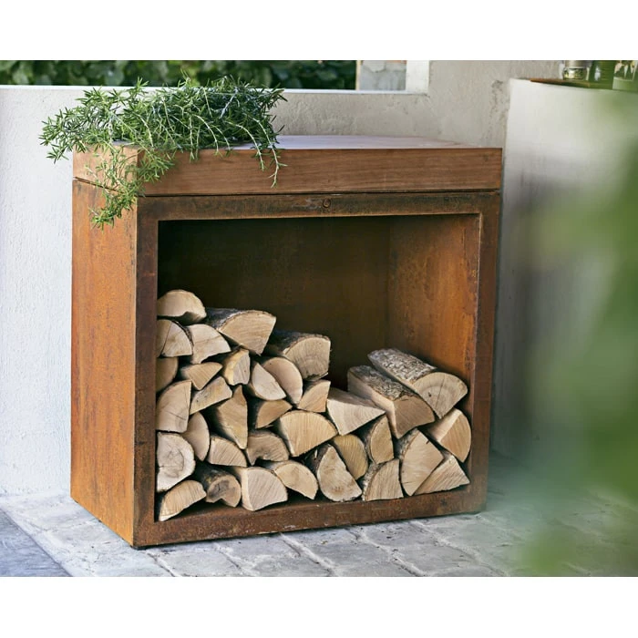 Rangement Butcher Block 90 Corten Céramique Gris Anthracite OFYR 2 Rangement Butcher Block 90 Corten Céramique Gris Anthracite OFYR – Image 2