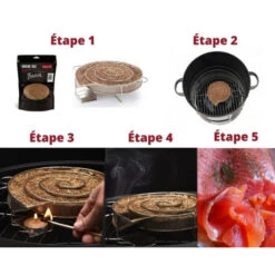 Kit Générateur De Fumée Froide Barbecook + 1 Sachet De Sciure 7 Kit Générateur De Fumée Froide Barbecook + 1 Sachet De Sciure -Meilleur Endroit Barbecue bc smo 5016 fumoir a froid sciure barbecook utilisation 1 2