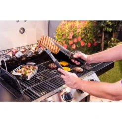 Lot De 3 Ustensiles Pour Barbecue CharBroil Spatule Pince Fourchette -Meilleur Endroit Barbecue charbroil ustensiles barbecue 2