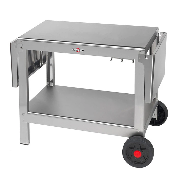 Chariot Inox "Plein Air" Pour Plancha Krampouz Double 2 Chariot Inox "Plein Air" Pour Plancha Krampouz Double – Image 2