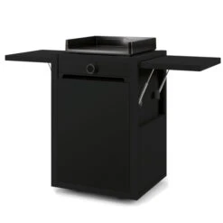 Pack Plancha électrique Forge Adour MODERN 45 Acier Noir + Chariot