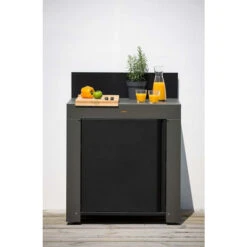 Cuisine D'extérieur ENO Modulo Acier Pour Plancha - 3 Modules -Meilleur Endroit Barbecue cuisine exterieur modulo eno 3 acier plan