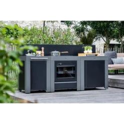 Cuisine D'extérieur ENO Modulo Acier Pour Plancha - 3 Modules Avec Cuisinière Et Desserte Félix 18 Cuisine D'extérieur ENO Modulo Acier Pour Plancha - 3 Modules Avec Cuisinière Et Desserte Félix -Meilleur Endroit Barbecue cuisine modulo 3 cuisiniere desserte felix 6