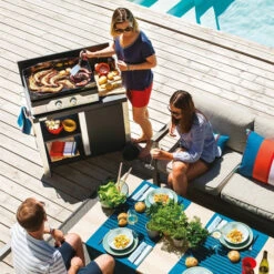 Desserte Duo Le Marquier Signature Allure Pour Planchas 45, 60 Et 75 Cm 5 Desserte Duo Le Marquier Signature Allure Pour Planchas 45, 60 Et 75 Cm -Meilleur Endroit Barbecue dsa87d 3