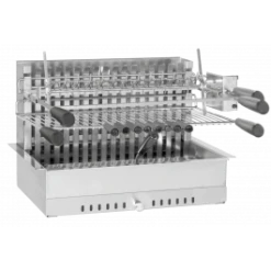 Gril Encastrable Et à Poser Forge Adour Avec Tournebroche électrique 918.66