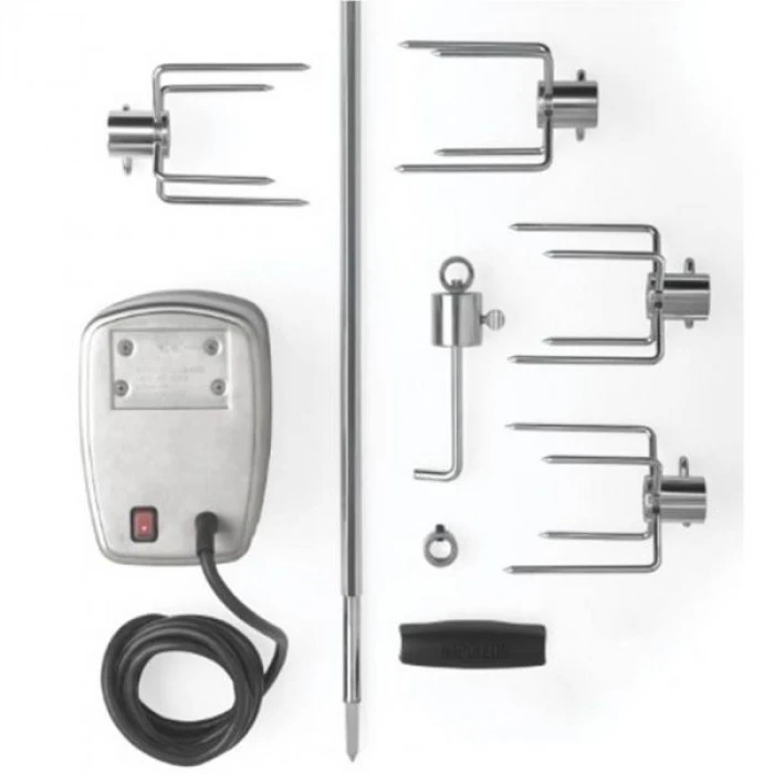 Rôtissoire Inox Pour Barbecue Napoleon Prestige PRO 500 Et Lex 485 2 Rôtissoire Inox Pour Barbecue Napoleon Prestige PRO 500 Et Lex 485 – Image 2