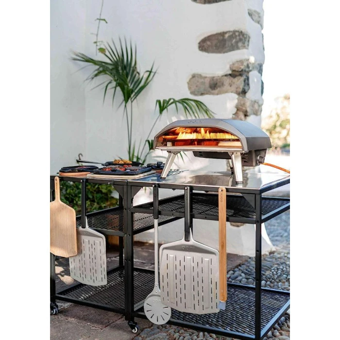 Pack Table Ooni Modulaire Medium + Table Ooni Large Pour Cuisine Extérieure 1 Pack Table Ooni Modulaire Medium + Table Ooni Large Pour Cuisine Extérieure