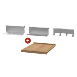 Pack Kit 3 Accessoires Pour Cuisine + Planche à Découper Le Marquier 1 Pack Kit 3 Accessoires Pour Cuisine + Planche à Découper Le Marquier