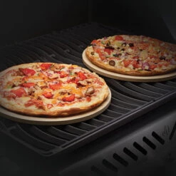 Lot De 2 Pierres à Pizza Ø 24,5 Cm Napoleon Pour Tous Barbecues -Meilleur Endroit Barbecue lot 2 pierres pizza 24 5 cm barbecu napoleon 2