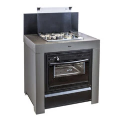 Modulo Cuisinière Four Et Plaque - Gris Acier - Cuisine D'extérieur ENO 11 Modulo Cuisinière Four Et Plaque - Gris Acier - Cuisine D'extérieur ENO -Meilleur Endroit Barbecue mod7005 1 cuisine exterieur modulo combine gris cargo eno