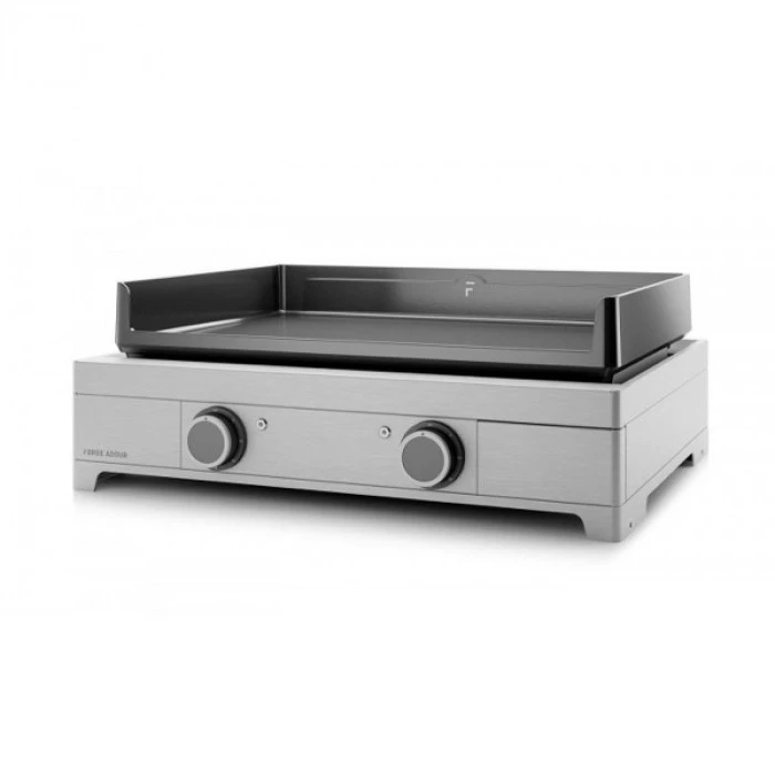 Pack Plancha électrique Forge Adour MODERN 60 Inox + Chariot 2 Pack Plancha électrique Forge Adour MODERN 60 Inox + Chariot – Image 2