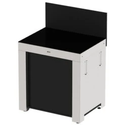 Modulo Plan De Travail - Coloris Inox Et Noir - Pour Cuisine D'extérieur ENO 11 Modulo Plan De Travail - Coloris Inox Et Noir - Pour Cuisine D'extérieur ENO -Meilleur Endroit Barbecue modulo plan de travail inox noir cuisine exterieur eno 3