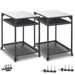 Lot De 2 Tables Modulaires Ooni Medium Pour Cuisine Extérieure