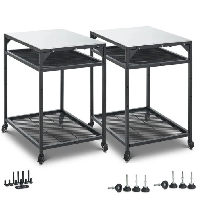 Lot De 2 Tables Modulaires Ooni Medium Pour Cuisine Extérieure 1 Lot De 2 Tables Modulaires Ooni Medium Pour Cuisine Extérieure