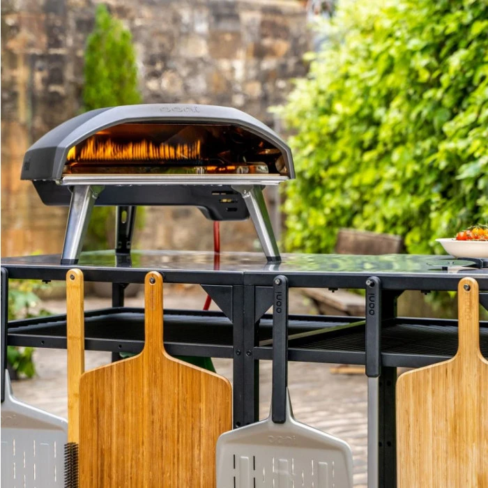 Lot De 2 Tables Modulaires Ooni Medium Pour Cuisine Extérieure 2 Lot De 2 Tables Modulaires Ooni Medium Pour Cuisine Extérieure – Image 2