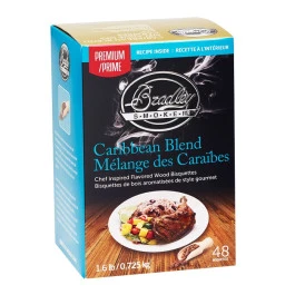 Pack 48 Bisquettes De Fumage Bradley Smoker - Mélange Des Caraïbes 1 Pack 48 Bisquettes De Fumage Bradley Smoker - Mélange Des Caraïbes
