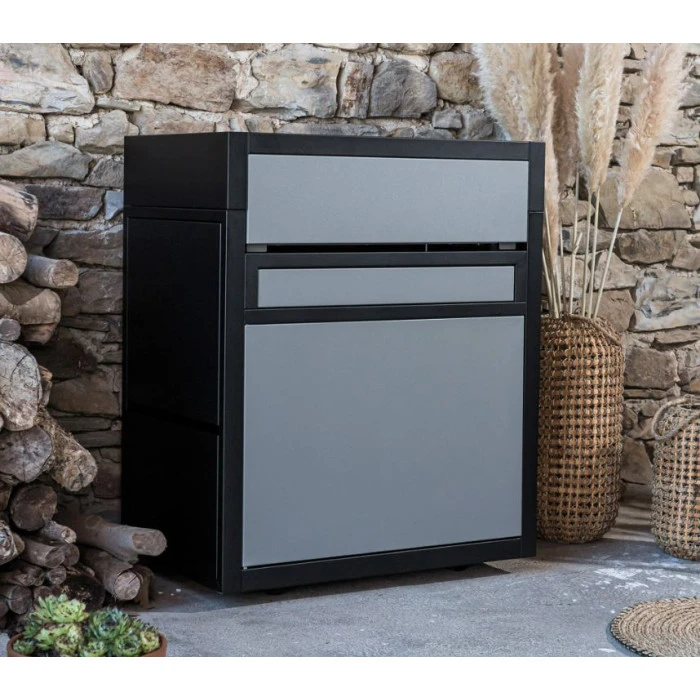 Pack Plancha Forge Adour PREMIUM 60 Acier Noir Et Gris + Chariot Et Capot 2 Pack Plancha Forge Adour PREMIUM 60 Acier Noir Et Gris + Chariot Et Capot – Image 2