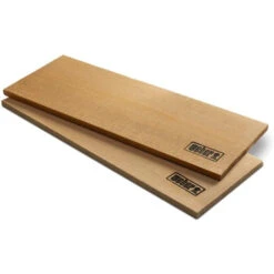 Planches à Fumer En Bois De Cèdre Weber Pour Tous Barbecues X2 -Meilleur Endroit Barbecue planches cedre weber fumage