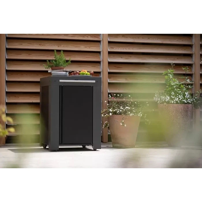 Cuisine D'extérieur ENO Modulo Acier Pour Plancha - 3 Modules Avec Cuisinière Et Desserte Félix 10 Cuisine D'extérieur ENO Modulo Acier Pour Plancha - 3 Modules Avec Cuisinière Et Desserte Félix – Image 10