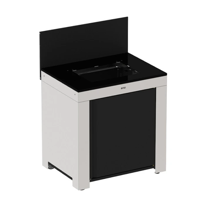 Modulo Table De Cuisson Master 2 Brûleurs - Coloris Inox Et Noir - Pour Cuisine D'extérieur ENO 3 Modulo Table De Cuisson Master 2 Brûleurs - Coloris Inox Et Noir - Pour Cuisine D'extérieur ENO – Image 3