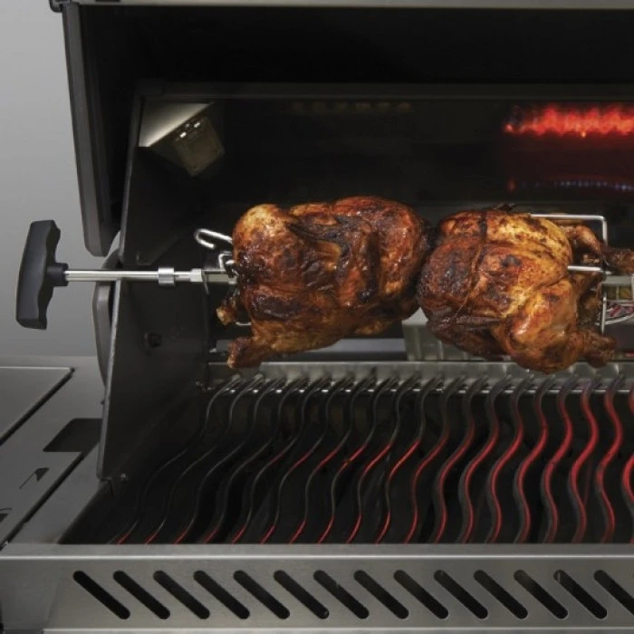 Rôtissoire Inox Pour Barbecue Napoleon Prestige PRO 500 Et Lex 485 6 Rôtissoire Inox Pour Barbecue Napoleon Prestige PRO 500 Et Lex 485 – Image 6
