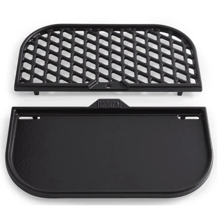 Support Multi-cuisson Plancha / Grille En Fonte Pour Système Gourmet GBS - WEBER 1 Support Multi-cuisson Plancha / Grille En Fonte Pour Système Gourmet GBS - WEBER