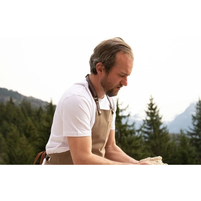 Tablier Barbecue Toile Coton Vintage Alaskan Maker 325 - Havane 5 Tablier Barbecue Toile Coton Vintage Alaskan Maker 325 - Havane – Image 5