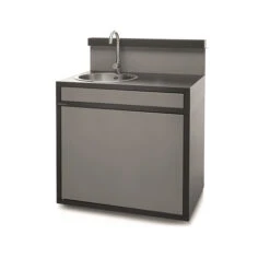 Cuisine D'extérieur Forge Adour 3 Modules + Plancha à Gaz Modern 60 Acier Noir 8 Cuisine D'extérieur Forge Adour 3 Modules + Plancha à Gaz Modern 60 Acier Noir -Meilleur Endroit Barbecue vier seaf ng 8436550204988 2